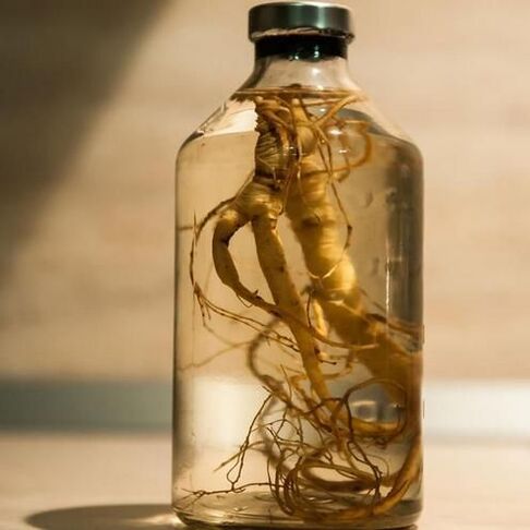tincture of ginseng to increase potency